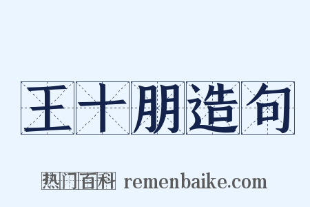 王十朋造句是什么意思的图片